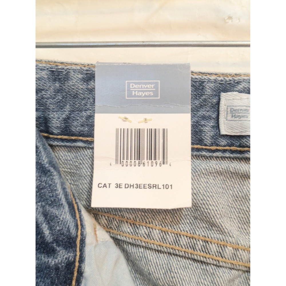 Denver Hayes Jeans Women's 12x32 Blue Straight Leg Classic Denim Canada - Picture 10 of 14